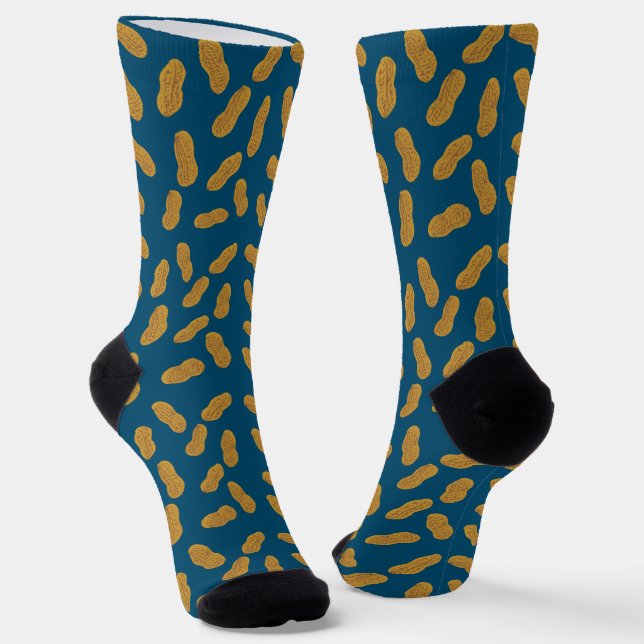 Peanut Pattern Socks (Angled)
