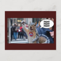 Peanut the Squirrel Funny Conservative Christmas