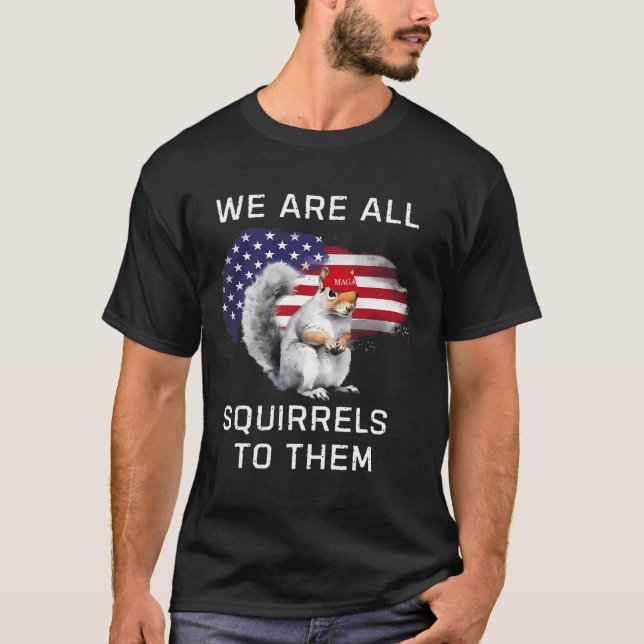 Peanut The Squirrel - Justice For Peanut Mega Paea T-Shirt (Front)