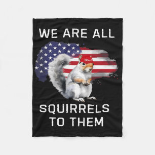 Peanut The Squirrel - Justice For Peanut Mega Pean Fleece Blanket
