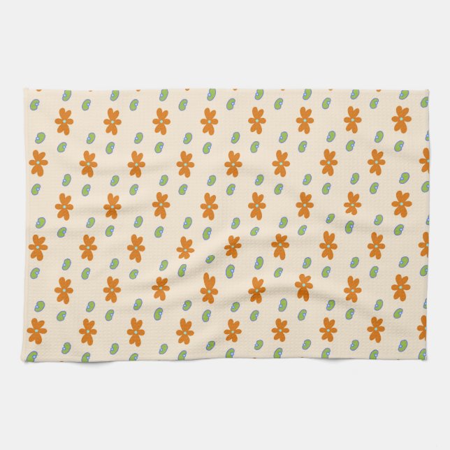 Peanut What Happened?  Tea Towel (Horizontal)