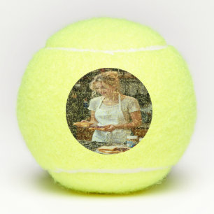 Peanutbutter and Jelly Sandwich Custom Tennis Balls
