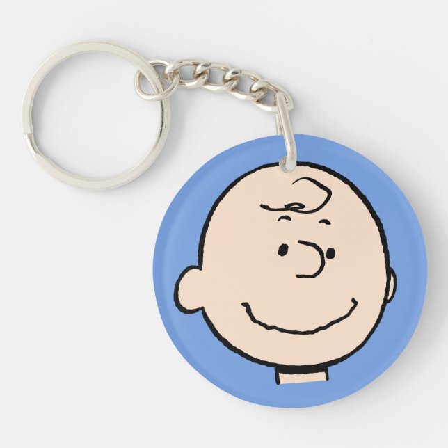Peanuts | A Charlie Brown Smile Key Ring (Front)