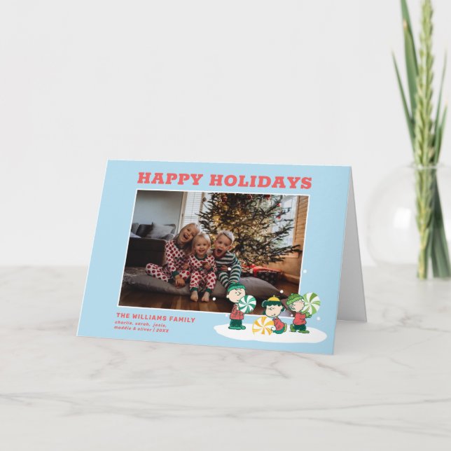 Peanuts | A Gift For You Holiday Card (Front)