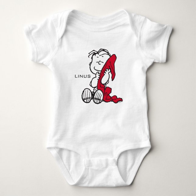 Peanuts | A Linus Smile Baby Bodysuit (Front)