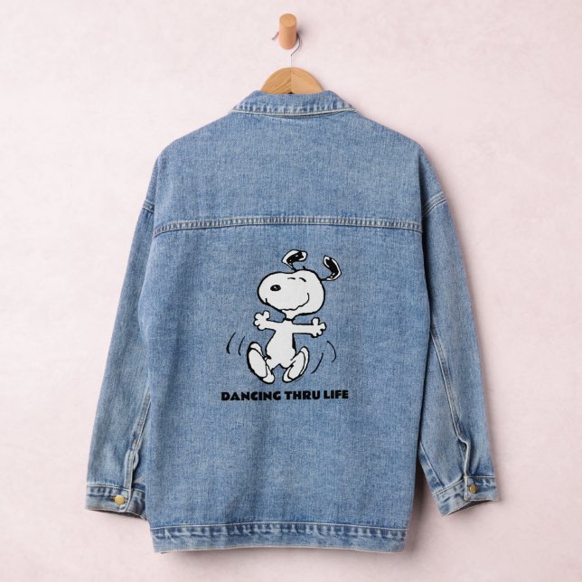 Peanuts | A Snoopy Happy Dance Denim Jacket (Hangar)
