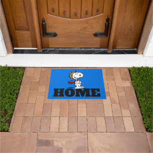 Peanuts   A Snoopy Happy Dance Doormat