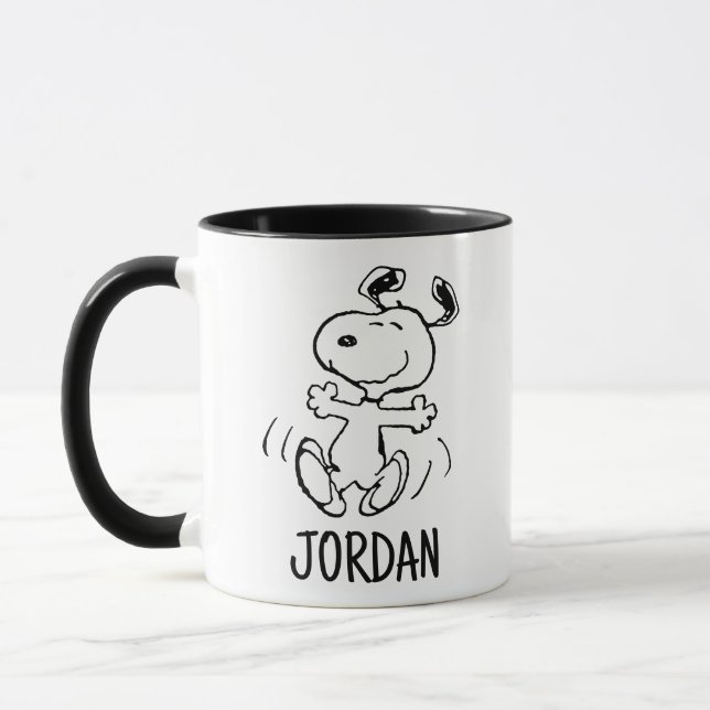 Peanuts | A Snoopy Happy Dance Mug (Left)