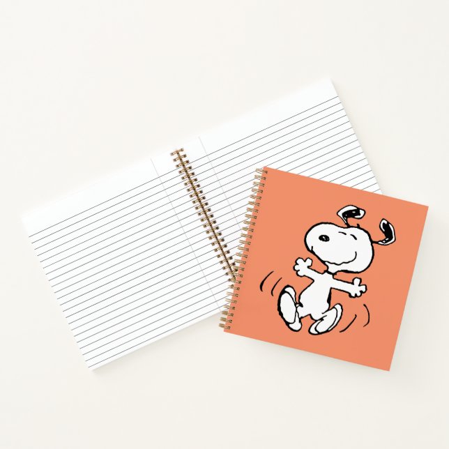 Peanuts | A Snoopy Happy Dance Notebook (Inside)