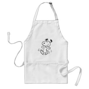 Peanuts   A Snoopy Happy Dance Standard Apron