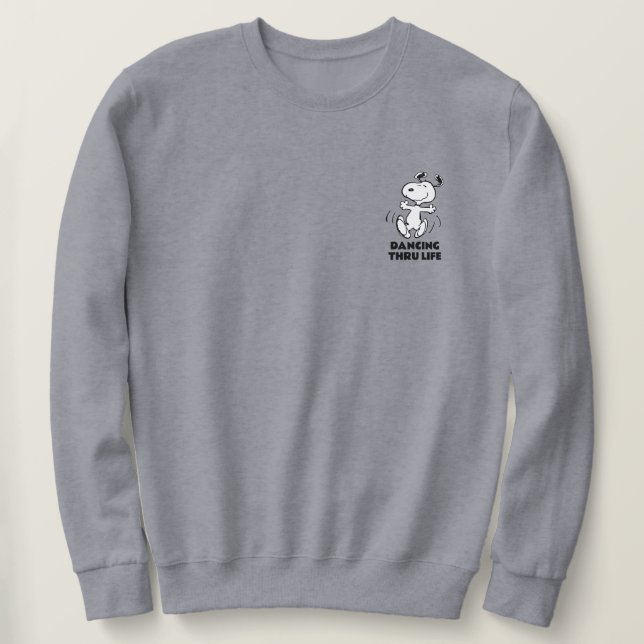 Peanuts | A Snoopy Happy Dance Sweatshirt (Design Front)