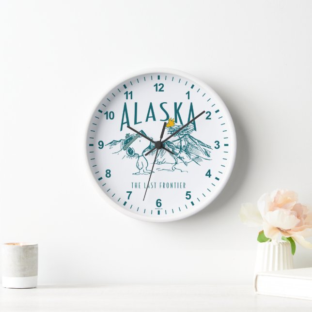 Peanuts | Alaska The Last Frontier Clock (Home)