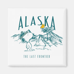 Peanuts   Alaska The Last Frontier Magnet