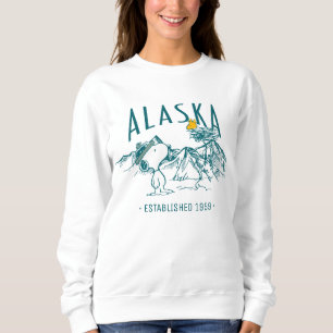 Peanuts   Alaska The Last Frontier Sweatshirt
