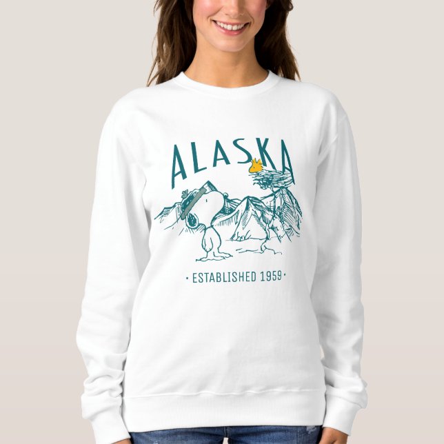 Peanuts | Alaska The Last Frontier Sweatshirt (Front)