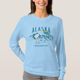 Peanuts Alaska The Last Frontier T-Shirt