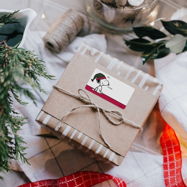 Peanuts | All The Trimmings Gift Tag (Label on gift)