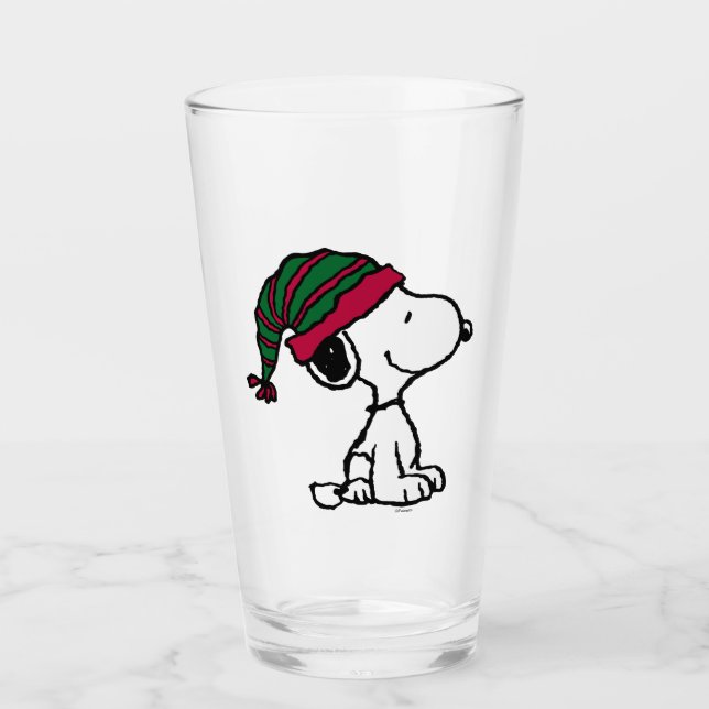Peanuts | All The Trimmings Glass (Front)