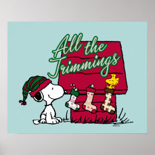 Peanuts   All The Trimmings Poster