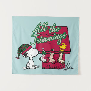 Peanuts   All The Trimmings Tapestry