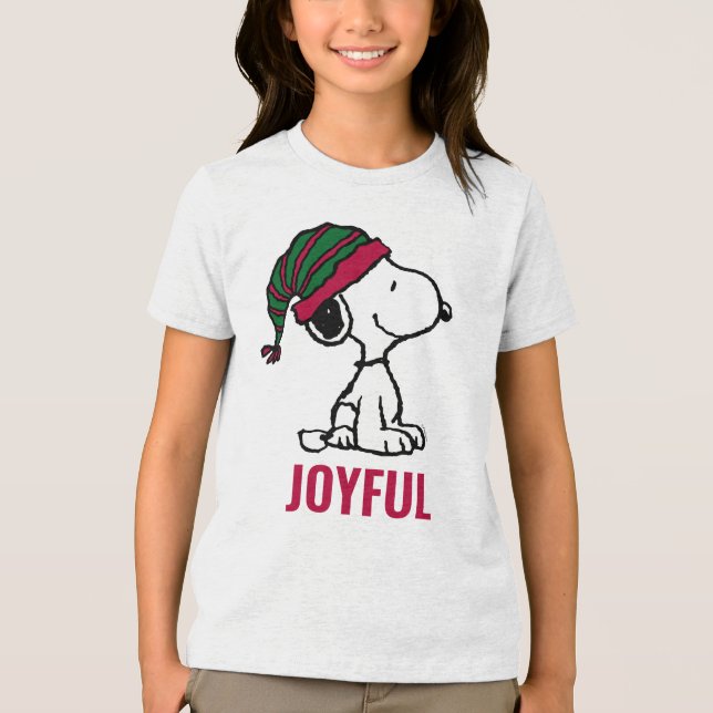 Peanuts | All The Trimmings Tri-Blend Shirt (Front)