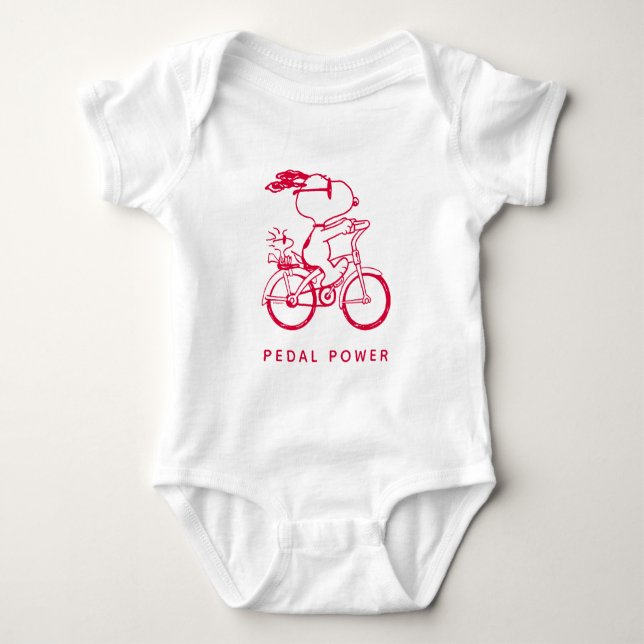 Peanuts |American Summer Free To Roam Baby Bodysuit (Front)