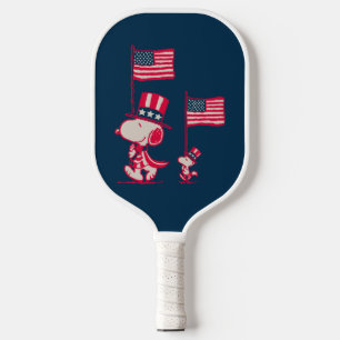 Peanuts   American Summer Old Glory Pickleball Paddle