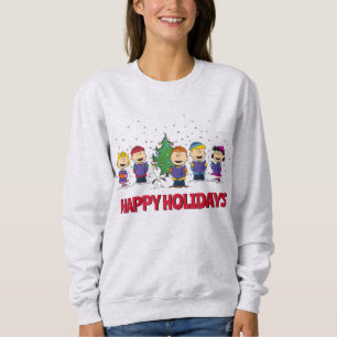 Peanuts   Around the Christmas Tree Sweatshirt