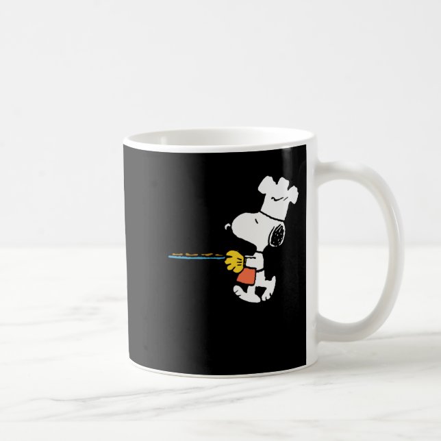 Peanuts Baking Cookies  Coffee Mug (Right)