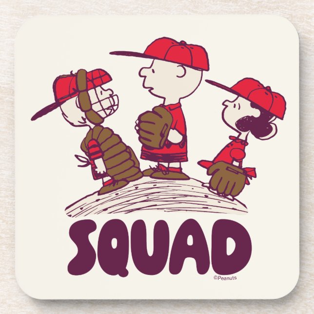 Peanuts | Baseball Squad Coaster (Front)