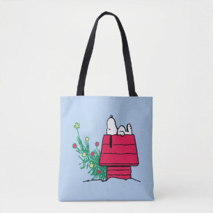 Peanuts   Be Festive Tote Bag