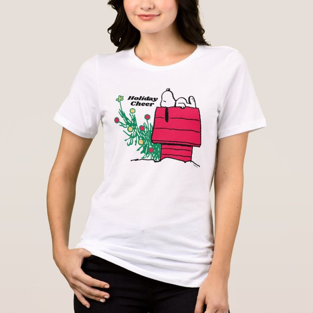 Peanuts | Be Festive Tri-Blend Shirt (Front)
