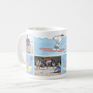 Peanuts   Beach Vacation   Photo Collage Coffee Mug