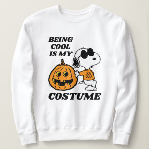 Peanuts   Being Cool Is My Costume Sweatshirt