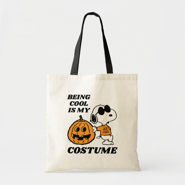 Peanuts | Being Cool Is My Costume Tote Bag (Front)
