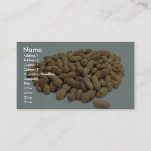 Peanuts Business Card