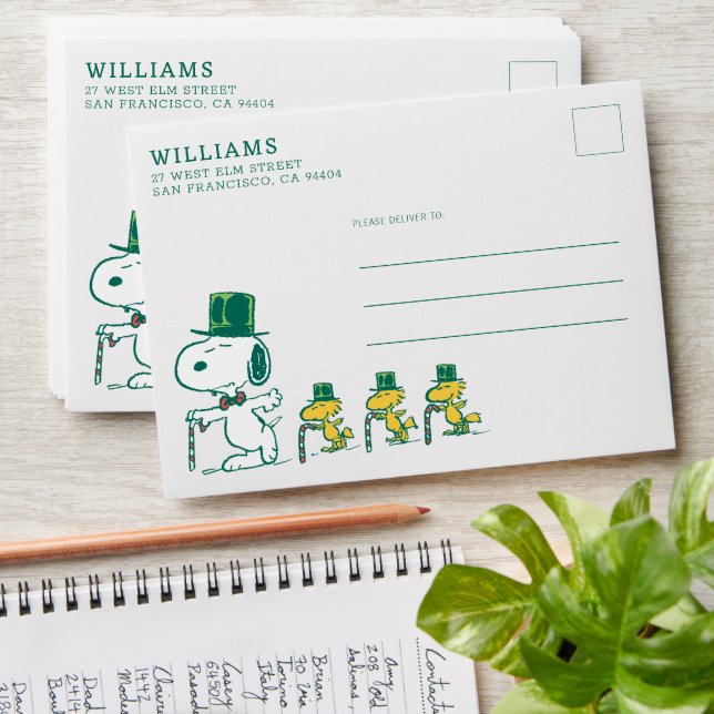 Peanuts | Candy Cane Cuties Envelope (Stacked)