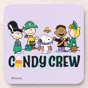 Peanuts Candy Crew Halloween Gang Coaster
