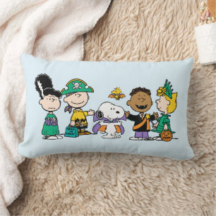 Peanuts Candy Crew Halloween Gang Lumbar Cushion