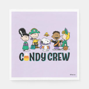 Peanuts Candy Crew Halloween Gang Napkin