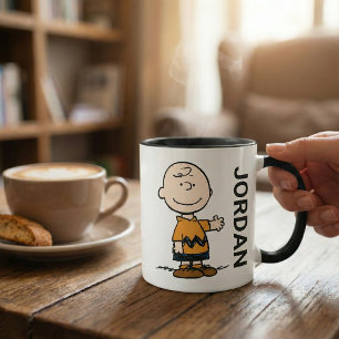 Peanuts   Charlie Brown   Add Your Name Mug