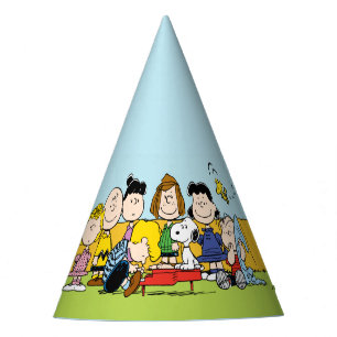Peanuts   Charlie Brown and Gang Birthday Party Hat