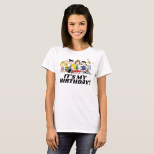 Peanuts   Charlie Brown and Gang It's My Birthday T-Shirt