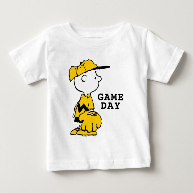 Peanuts | Charlie Brown Baseball Game Baby T-Shirt (Front)