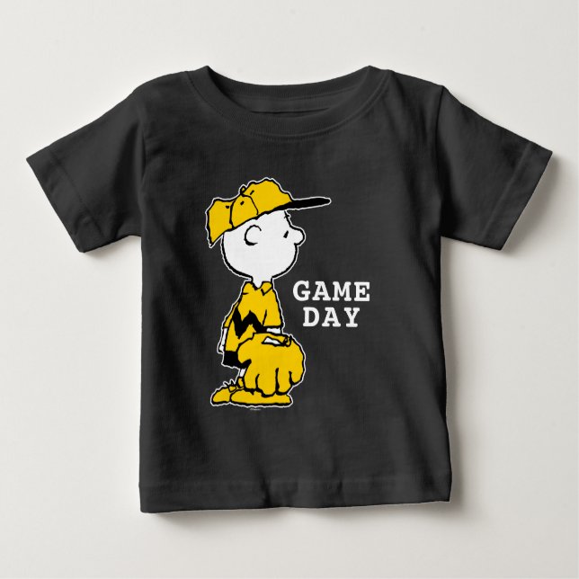 Peanuts | Charlie Brown Baseball Game Baby T-Shirt (Front)