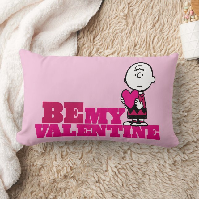 Peanuts | Charlie Brown Be My Valentine Lumbar Cushion (Blanket)