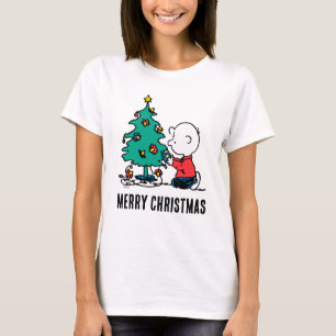 Peanuts Charlie Brown Christmas Lights T-Shirt