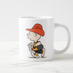 Peanuts Charlie Brown Cowboy Halloween Large Coffee Mug