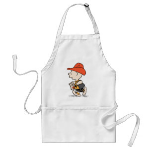 Peanuts Charlie Brown Cowboy Halloween Standard Apron