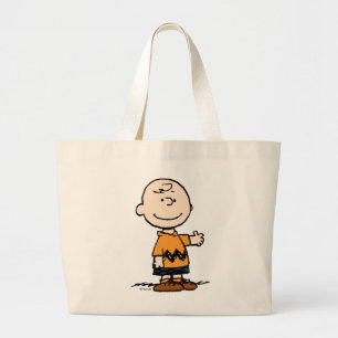 Peanuts Charlie Brown Large Tote Bag